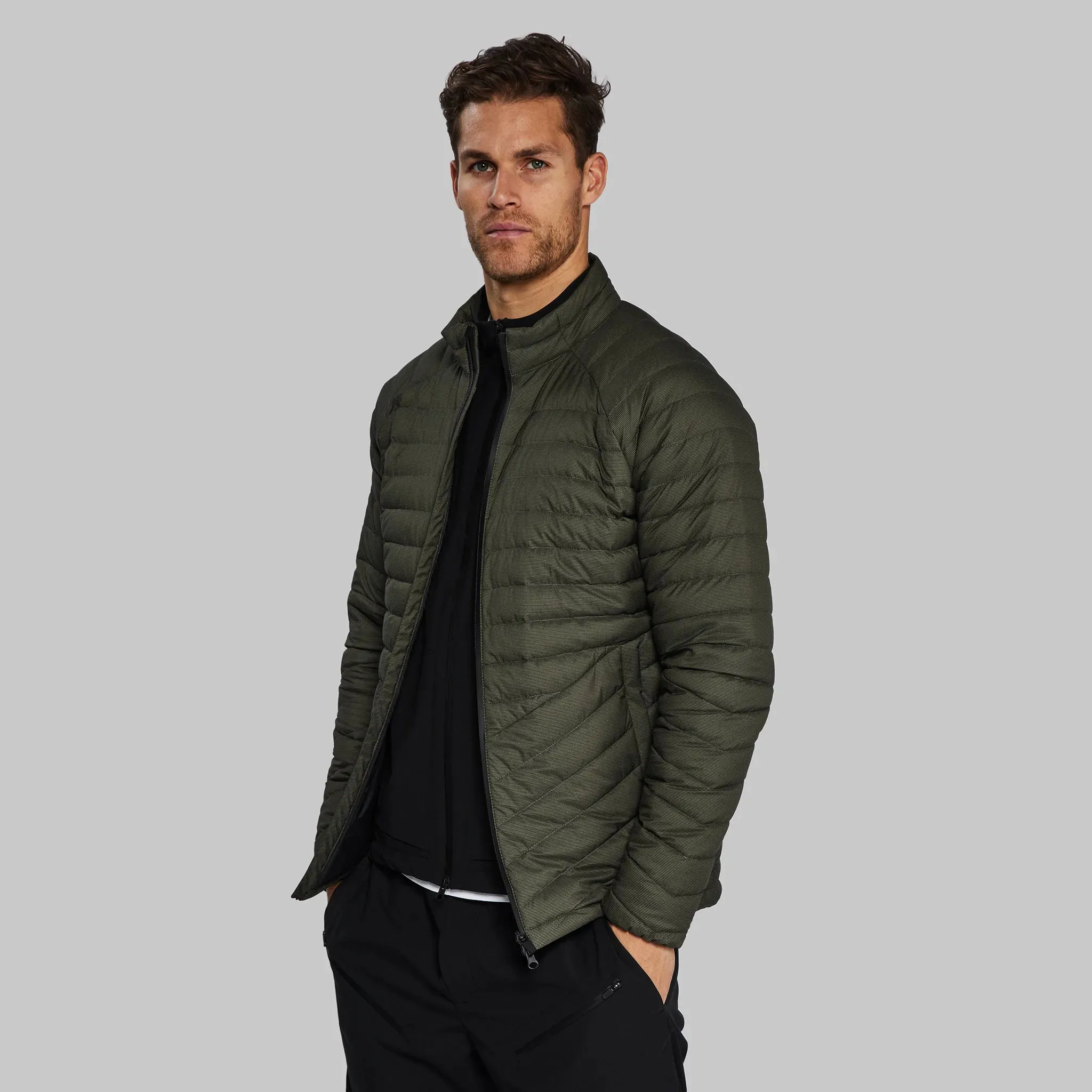 Ultralight Puffer with Dyneema. Khaki edition.