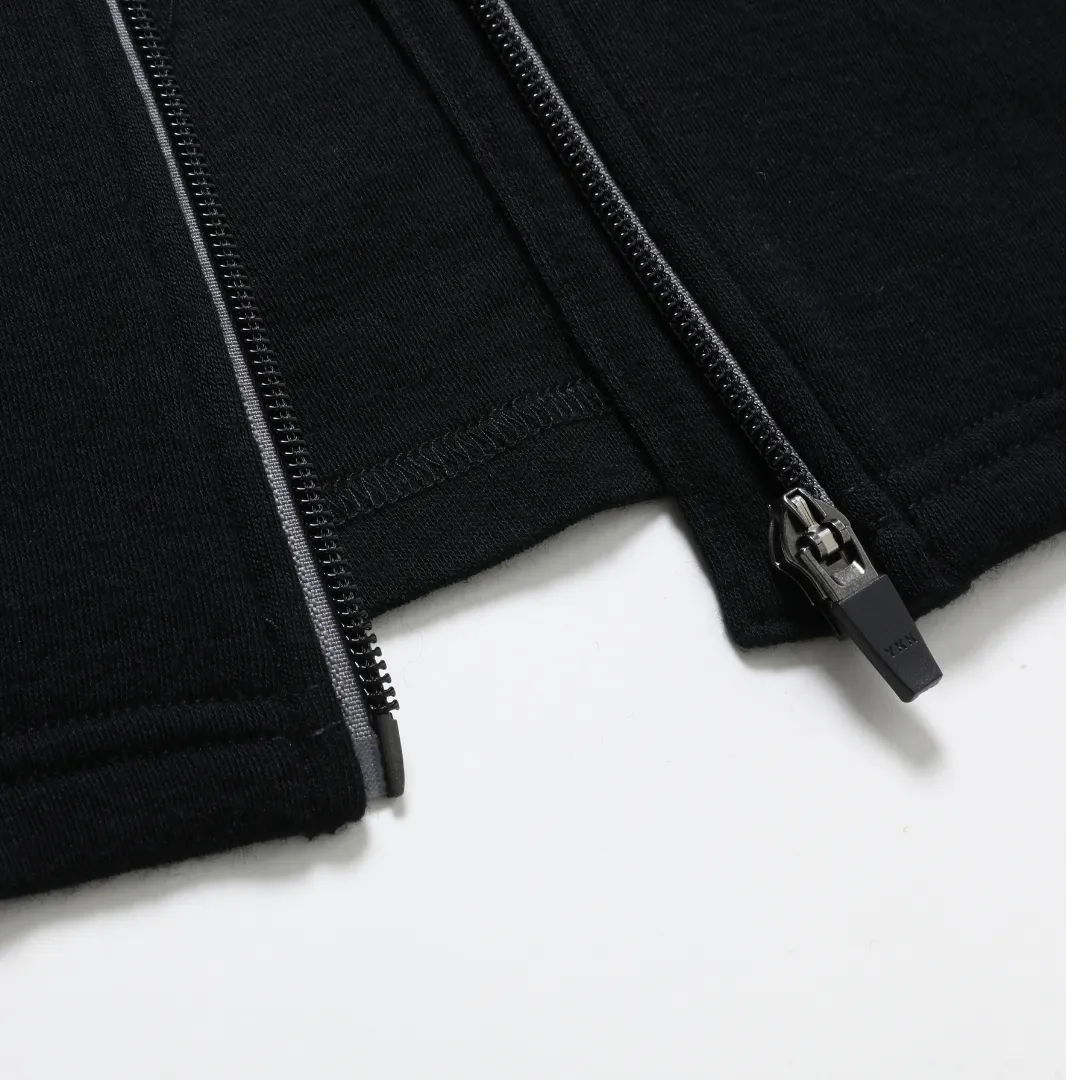 Unisex Merino Deer Design Full Zipped Jacket