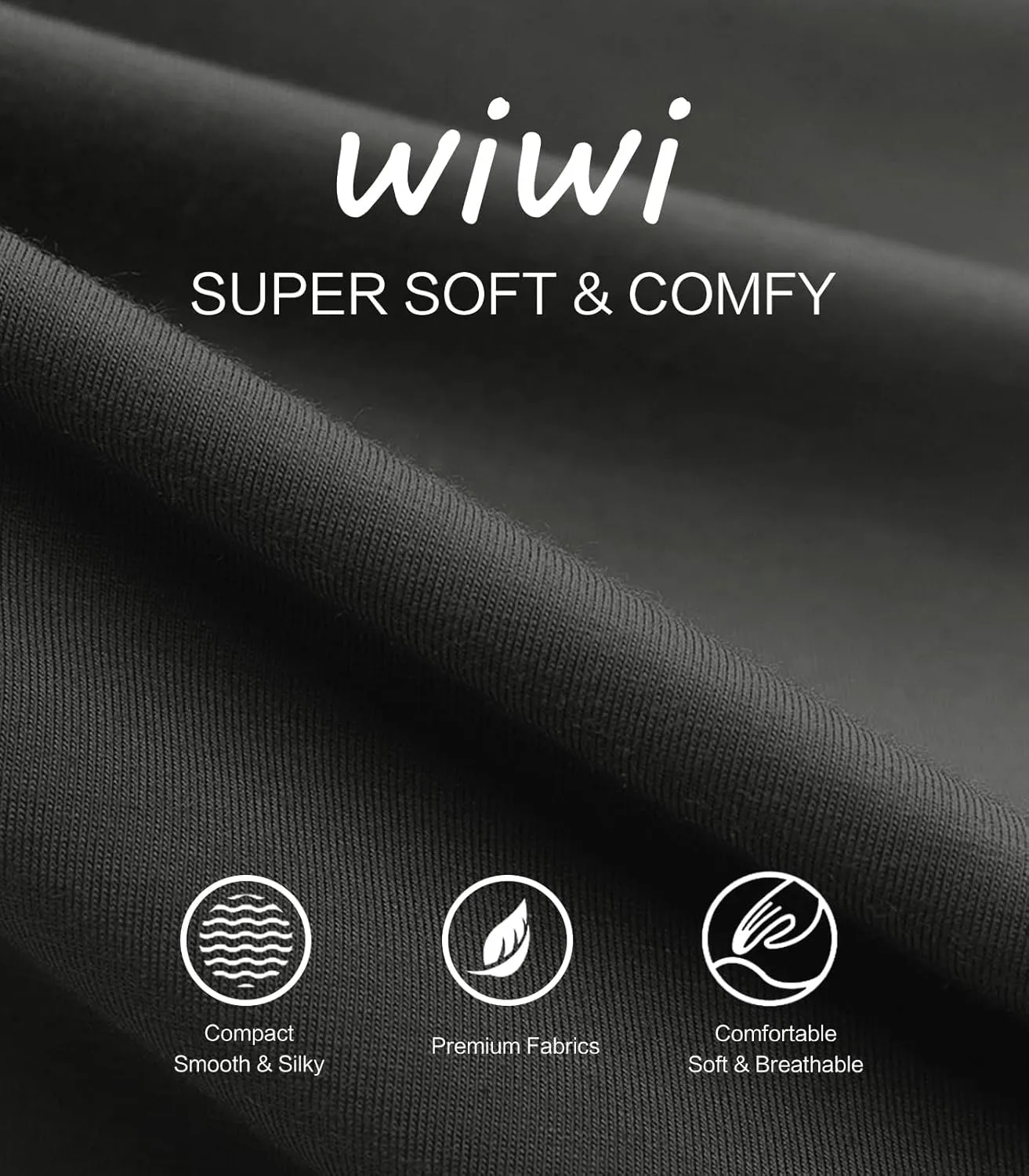 WiWi Women's Wide Leg Pajama Pants Casual Sleep Bottoms Palazzo Yoga Sweatpants Pant with Pockets Viscose from Bamboo S-XXL