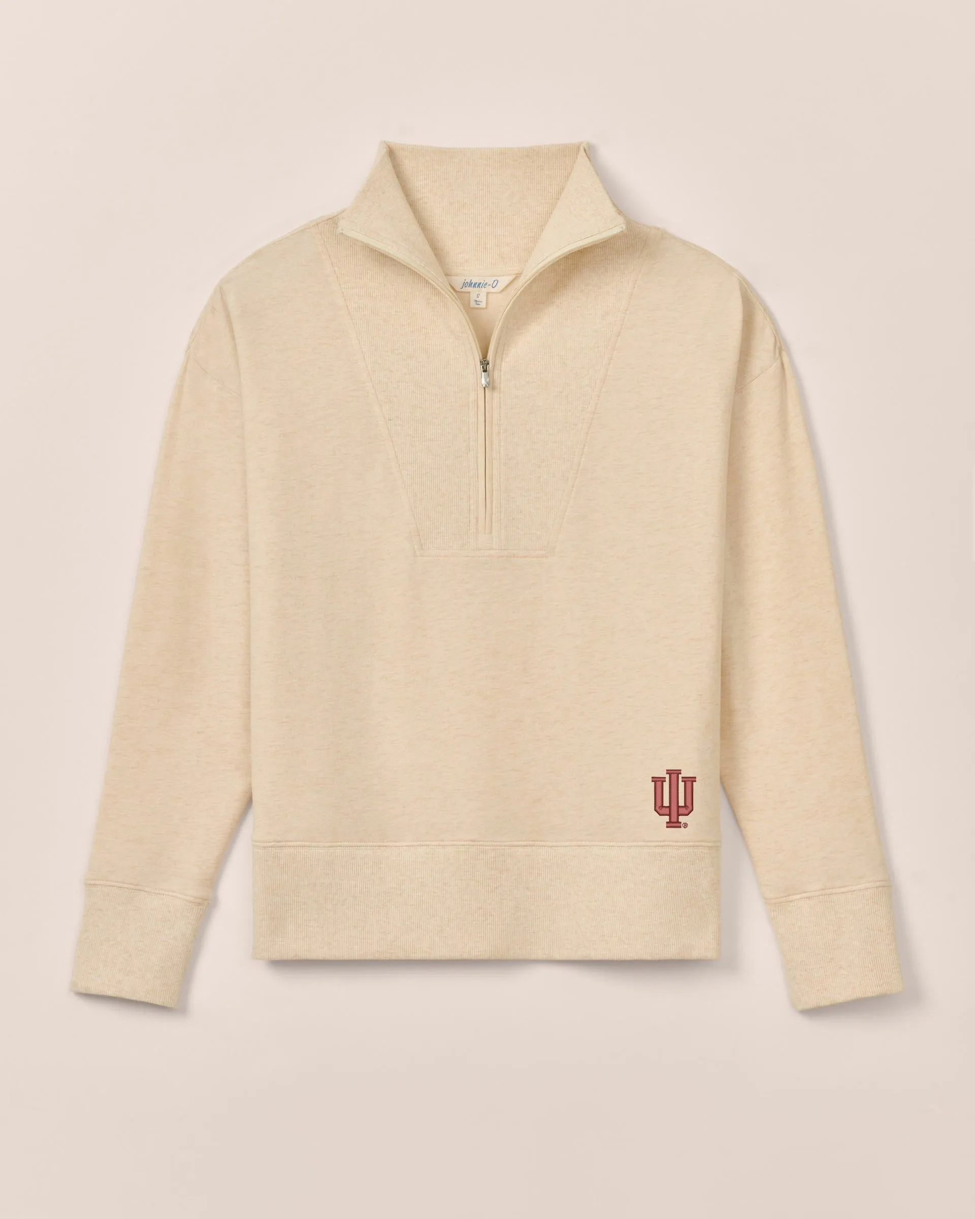 Women's Indiana Taylor Drop Shoulder Cotton 1/4 Zip