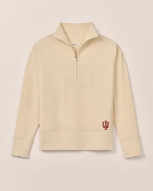 Women's Indiana Taylor Drop Shoulder Cotton 1/4 Zip