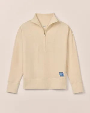 Women's Kentucky Taylor Drop Shoulder Cotton 1/4 Zip