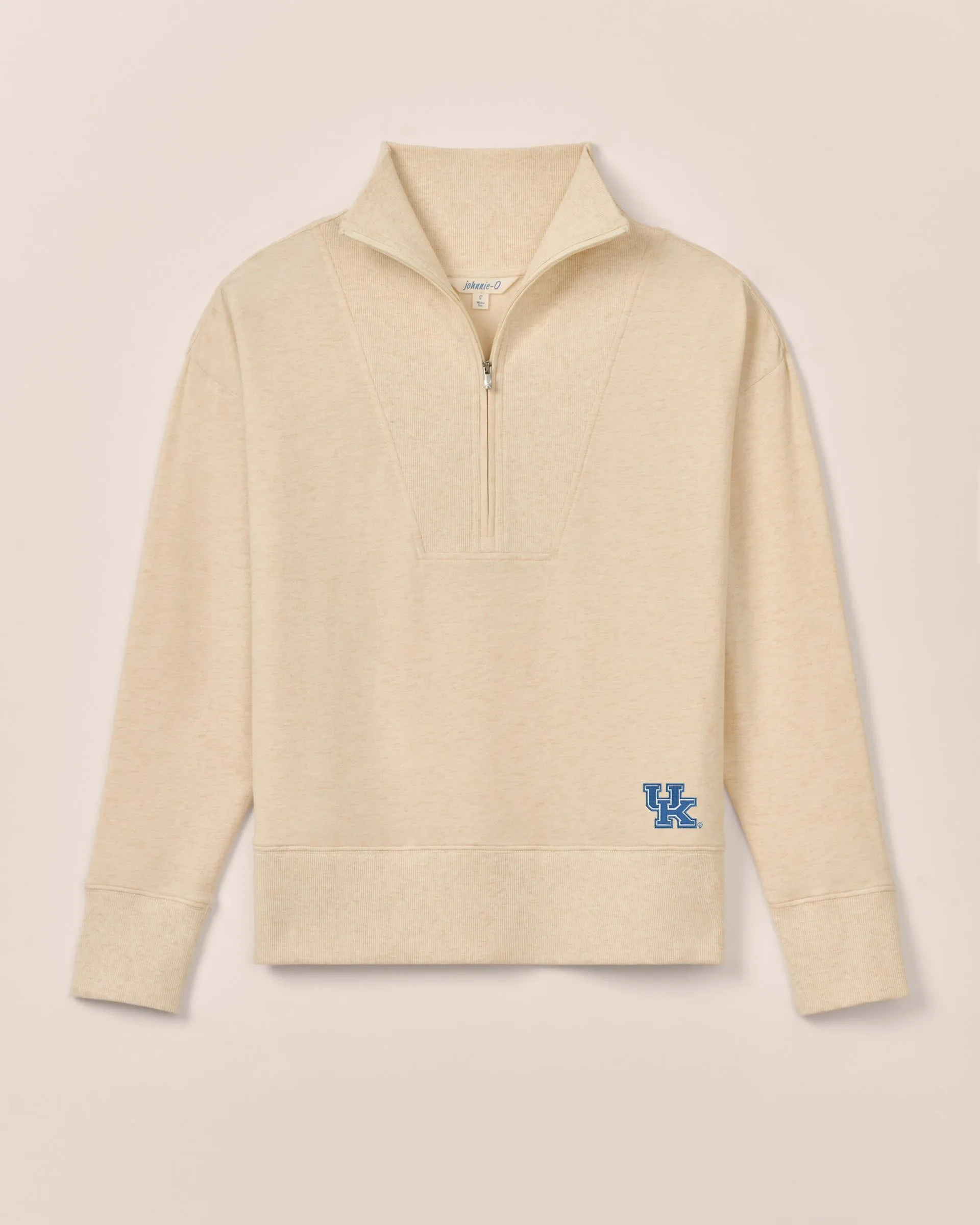 Women's Kentucky Taylor Drop Shoulder Cotton 1/4 Zip