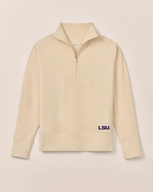 Women's Louisiana State Taylor Drop Shoulder Cotton 1/4 Zip